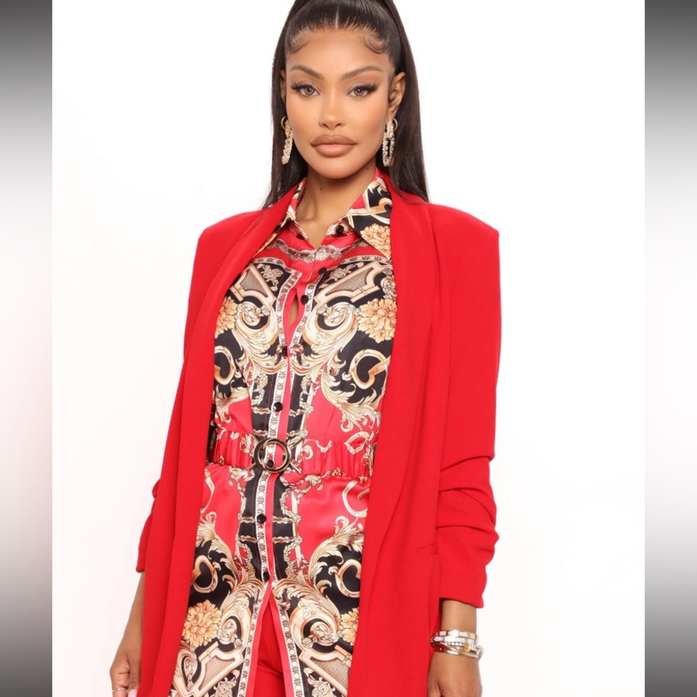 Red blazer - Picture 4 of 6